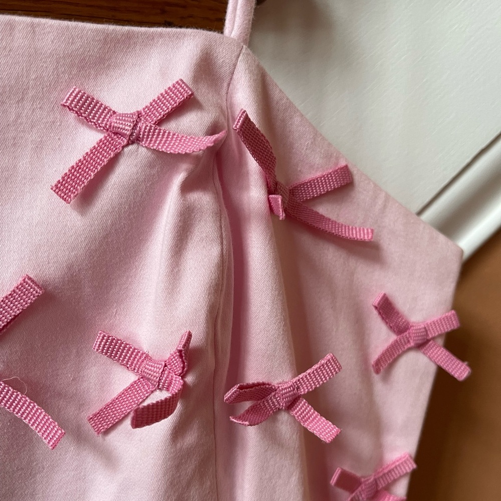 Anthropologie exclusive NWT exclusive Sz 4 or Sz 8 adorable 3D bow lined dress - Picture 3 of 16